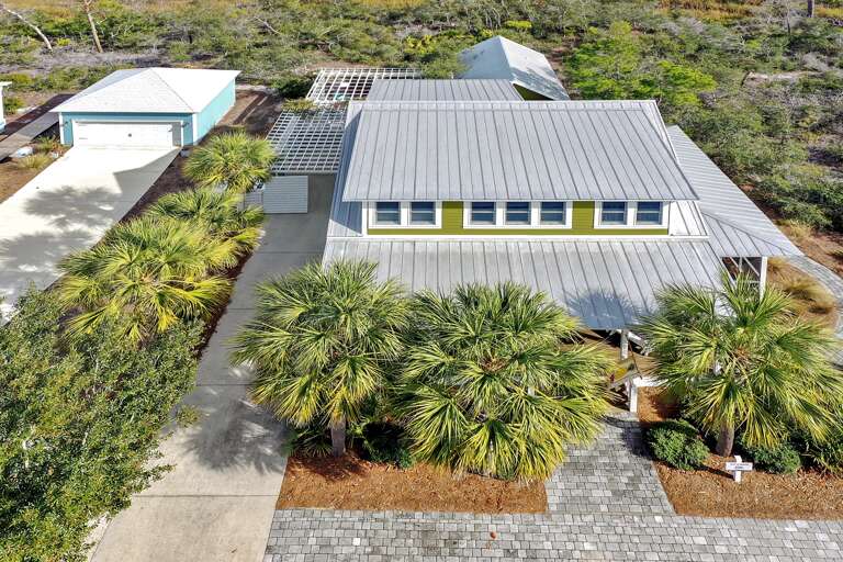 Four Winds Cottage - Aerial View