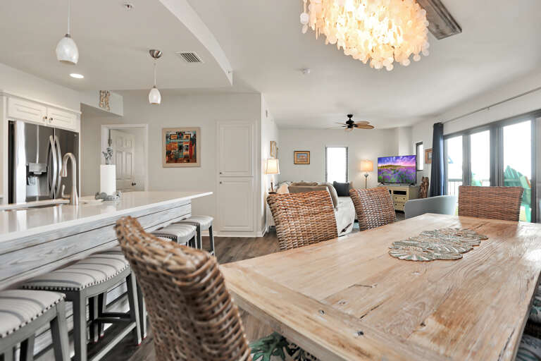 Dining and Living Area Dining and Living Area