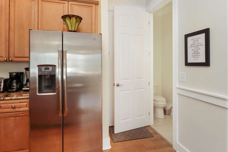 Kitchen with Half Bath