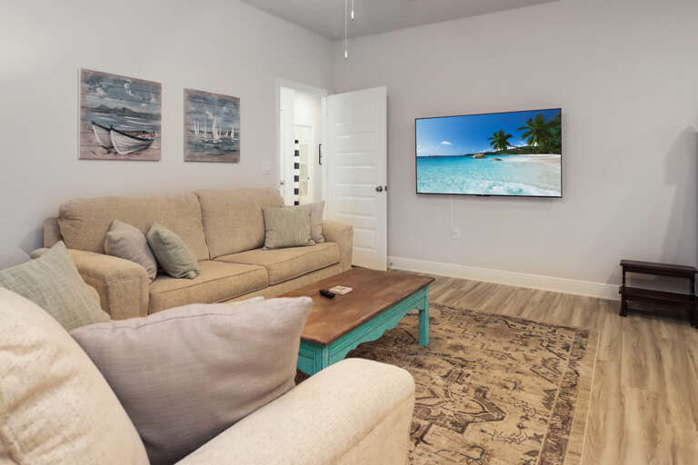 Gaming and Lounging Area with TV