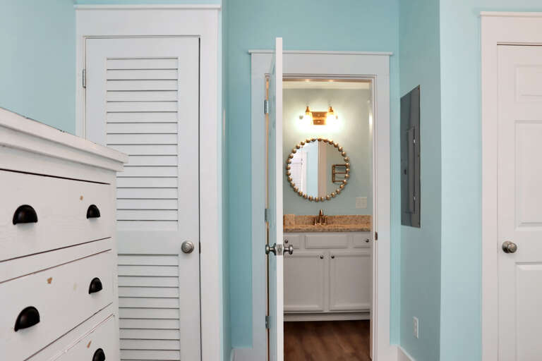 Full Bath Access from Bedroom 2