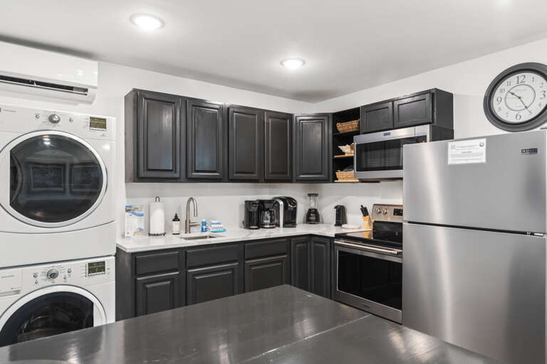 Kitchen with Laundry