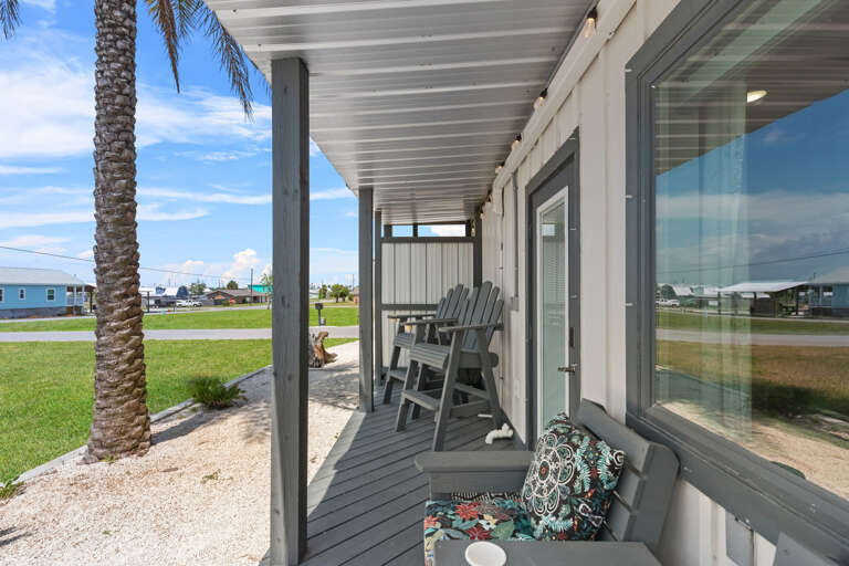 Outside Porch and Shower