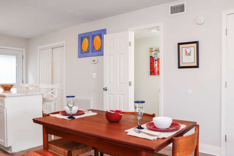 Dining Area and Half Bath Dining Area and Half Bath