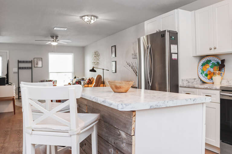 Kitchen with Bar Seating Kitchen with Bar Seating