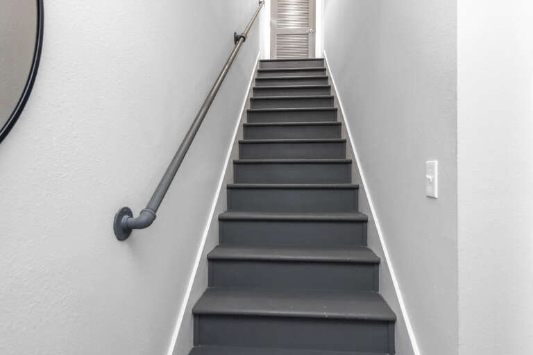 Stairway Entrance into Sugar Sands Cottage A