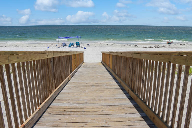 The Great White Beach Access