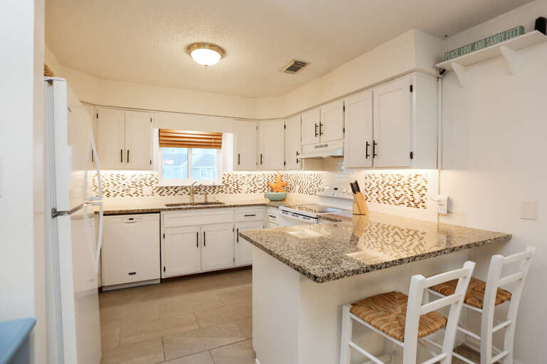 Kitchen with Bar Seating