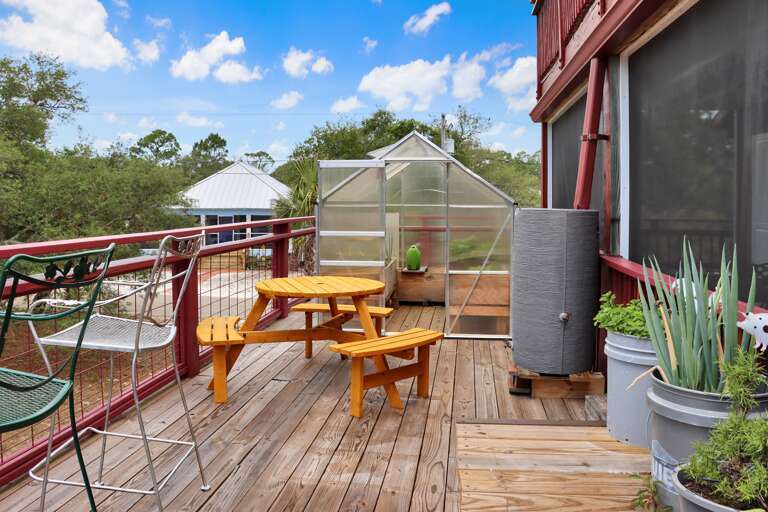 Open Deck on Main Level