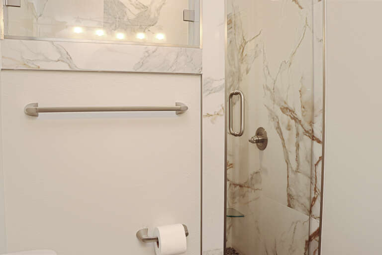 Bedroom 3 - Master Bath Shower
