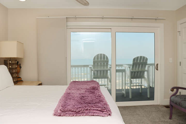 Bedroom 3 - View onto Beachfront Deck
