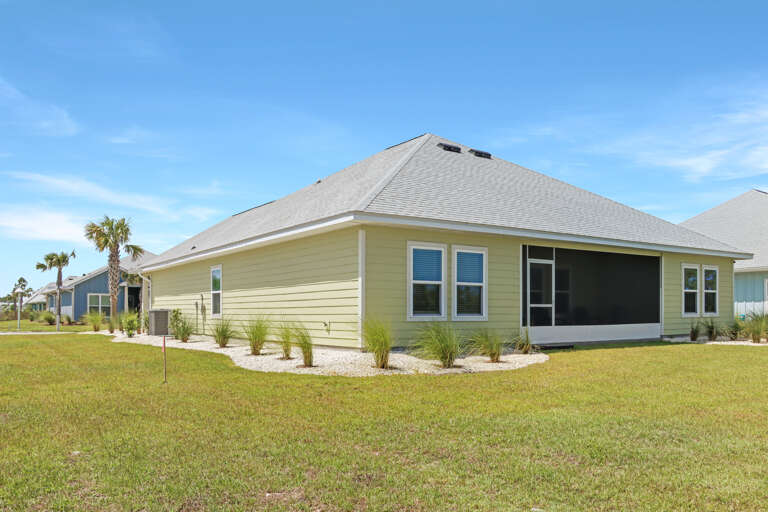 Backyard and Corner Lot