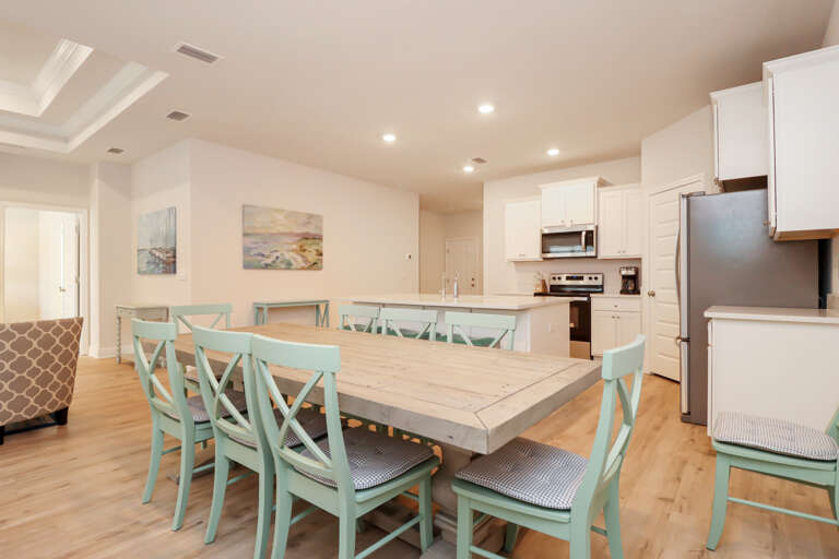 Dining and Kitchen Area