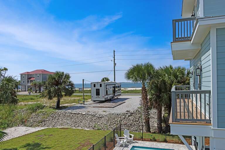 Beach View from Back Deck