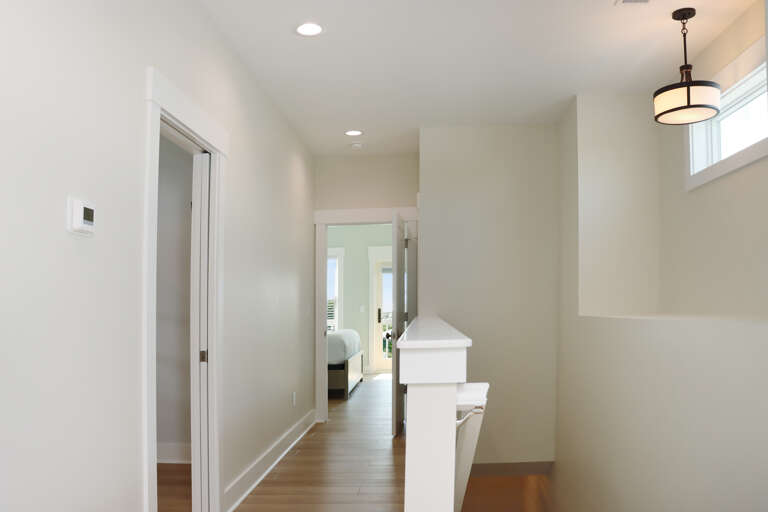 Upstairs Hallway with Bedrooms