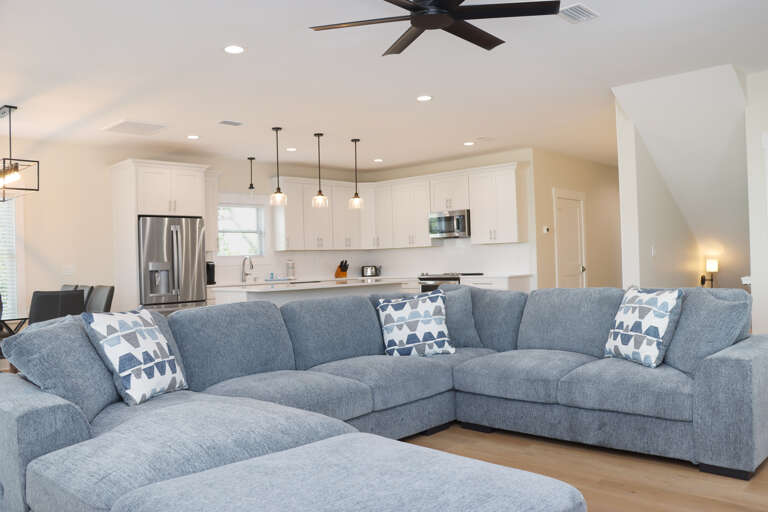 Living Room and Kitchen