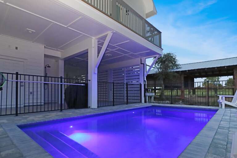 Pool Lights at Night - Desoto 2