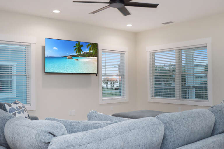 View of Sunset from Living Room