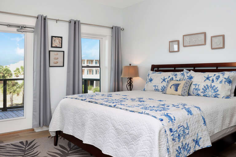 Bedroom 1 - Beach View Master Bedroom