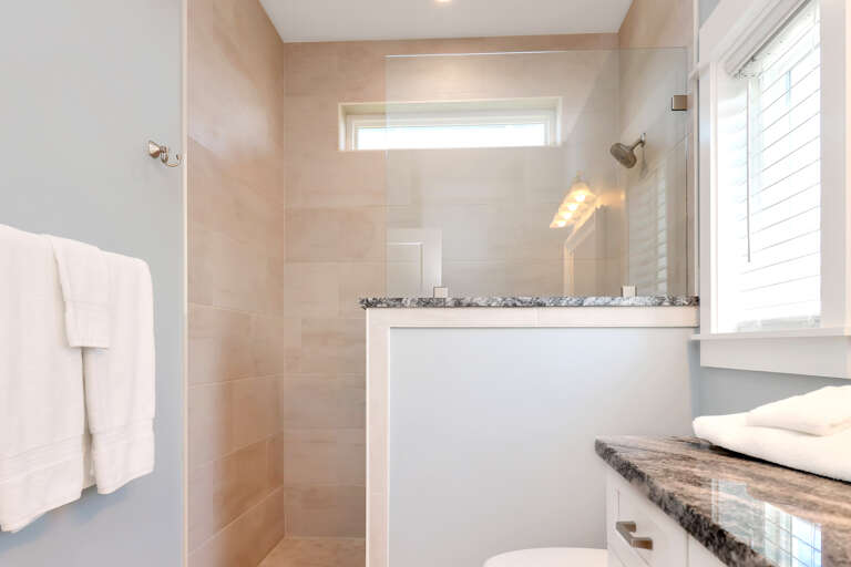 Bedroom 4 - Master Bath Shower