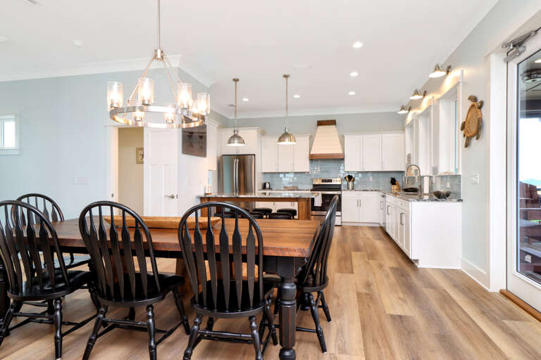 Dining Area and Kitchen