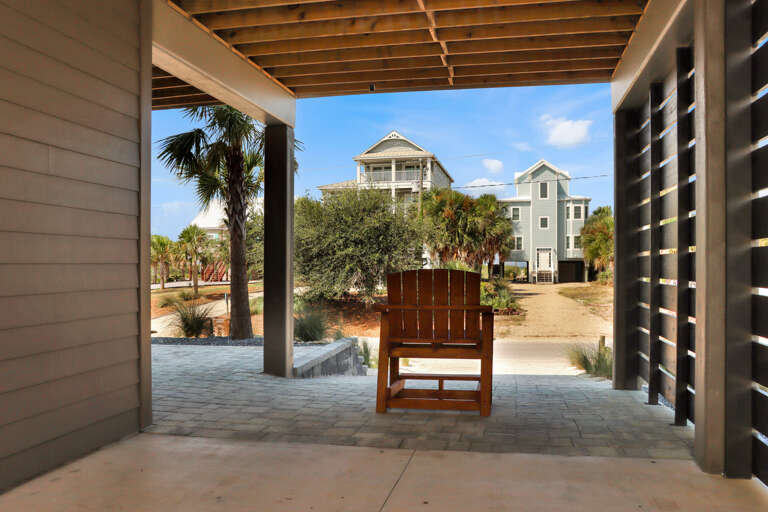 View from Under House