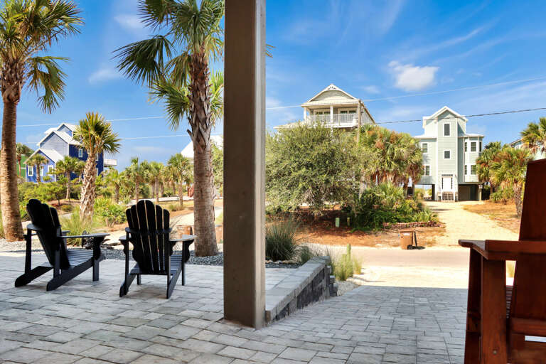 View from Under House