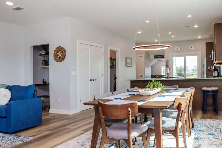 Dining Area and Kitchen