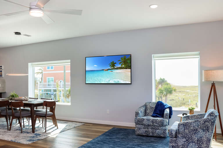 Living Area with TV