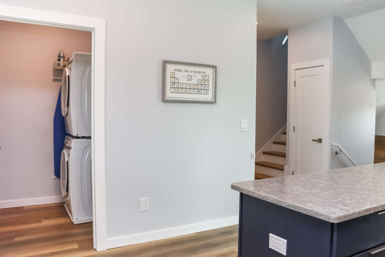 Laundry Room Conveniently Located on Main Level