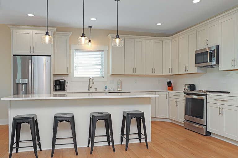 Kitchen with Bar Seating