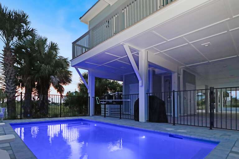 Pool Lights at Night - Desoto 1