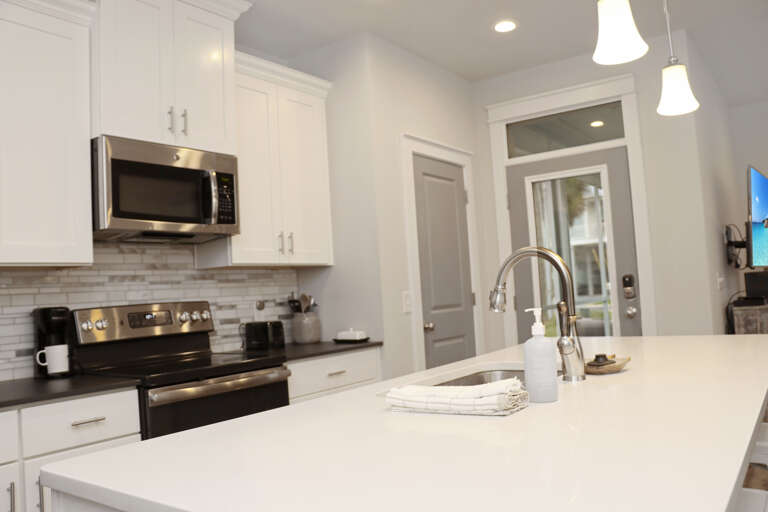 Front Entrance into Kitchen