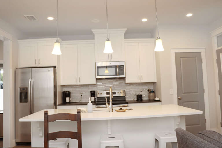 Kitchen with Bar Seating