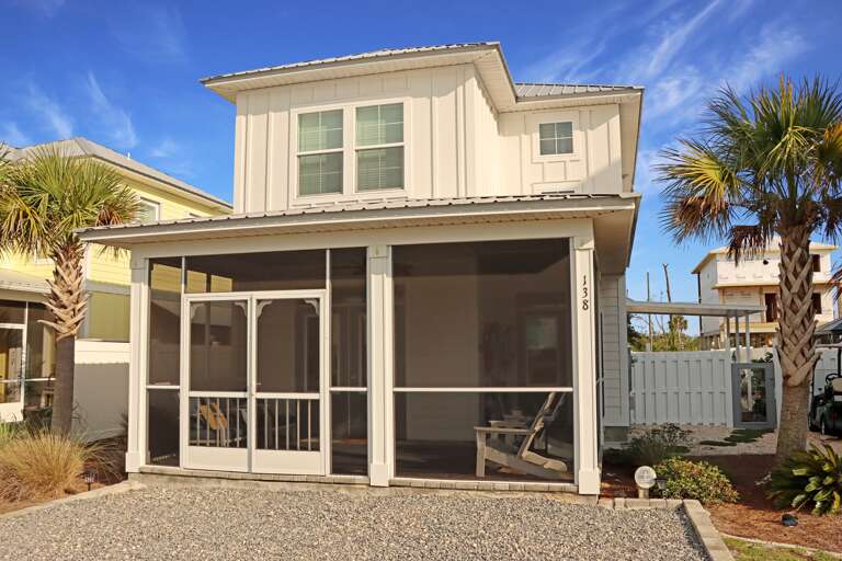 Large Screened Front Porch