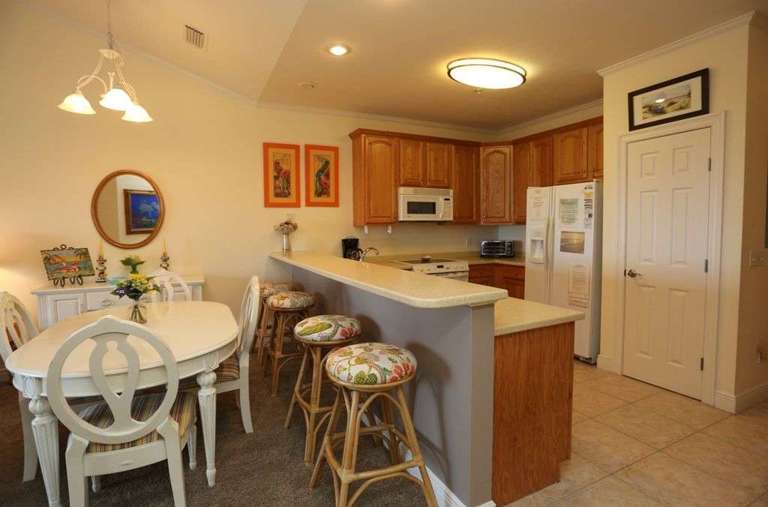 Kitchen with Bar Seating Kitchen with Bar Seating