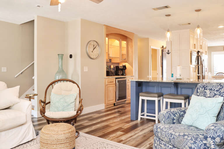 Living Room and Wet Bar Living Room and Wet Bar