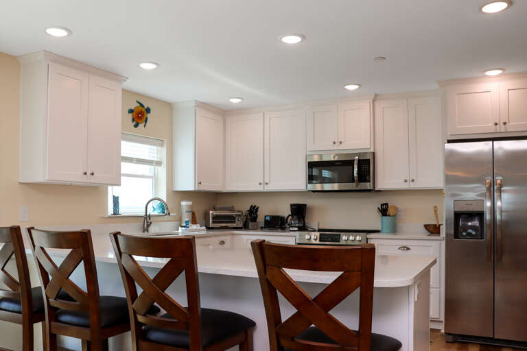Kitchen with Bar Seating