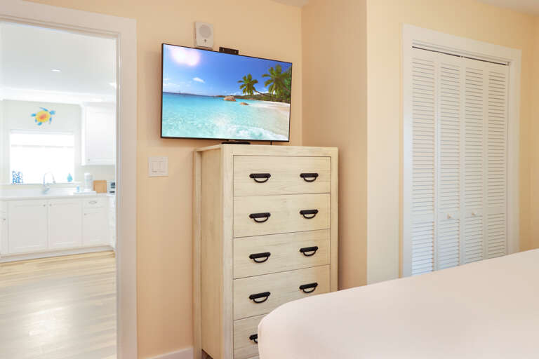 Bedroom 1 with TV