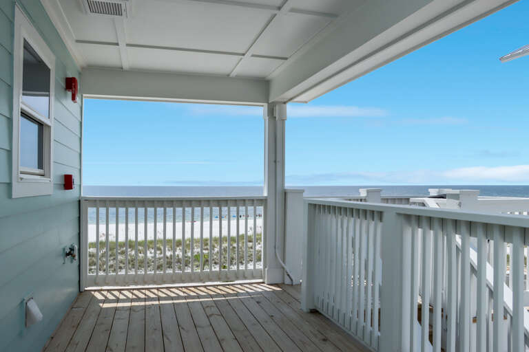 Top Floor Unit at the Top of Two Flights of Stairs