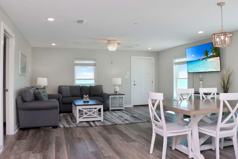 Dining Area and Living Room