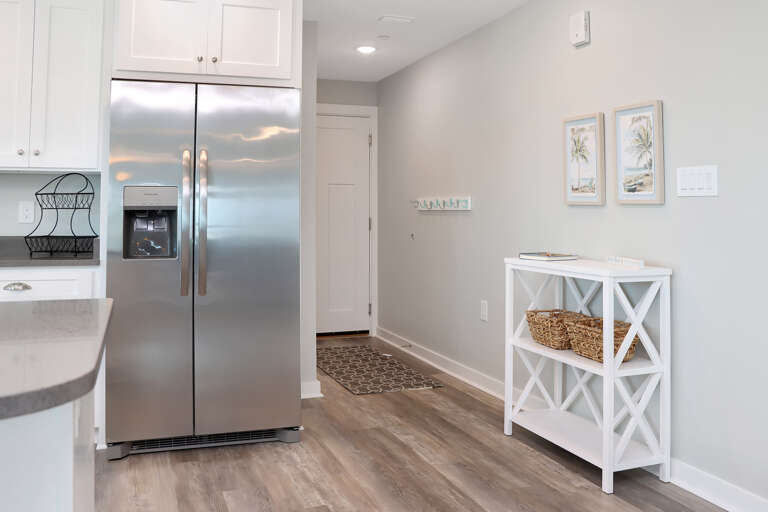 Front Entrance into Kitchen