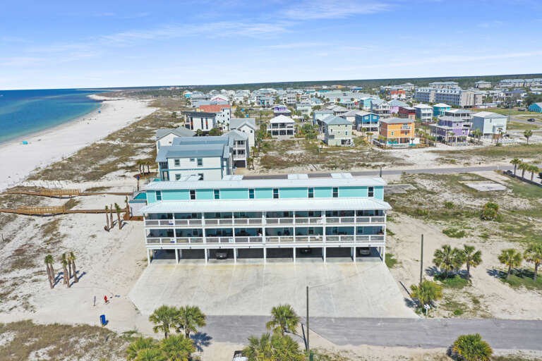 Street Ends onto Mexico Beach