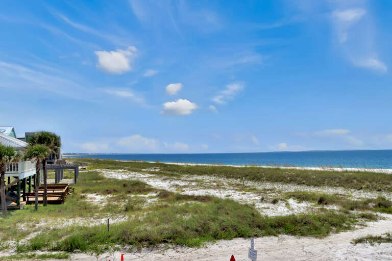 View Down Mexico Beach