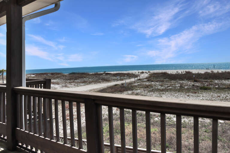 Deck View of Beach Access