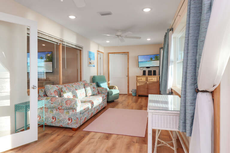 Beachfront Den with TV Beachfront Den with TV