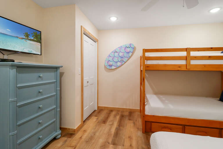 Bedroom 1 with TV Bedroom 1 with TV