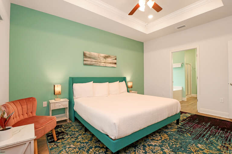 Bedroom 4 with Master Bath