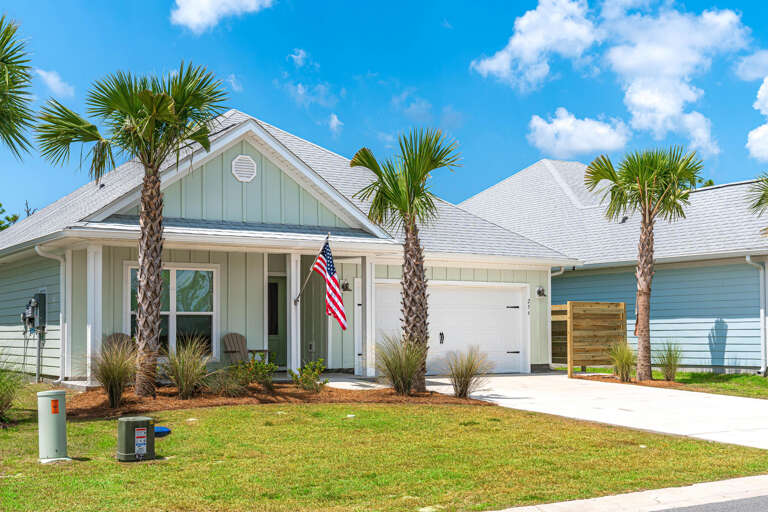 Front View of House