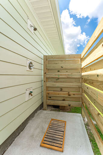 Outside Shower